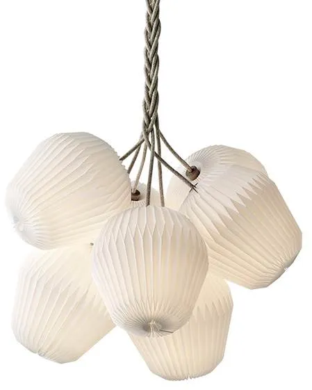 Le Klint THE BOUQUET XL Chandelier med 7 standardskærme